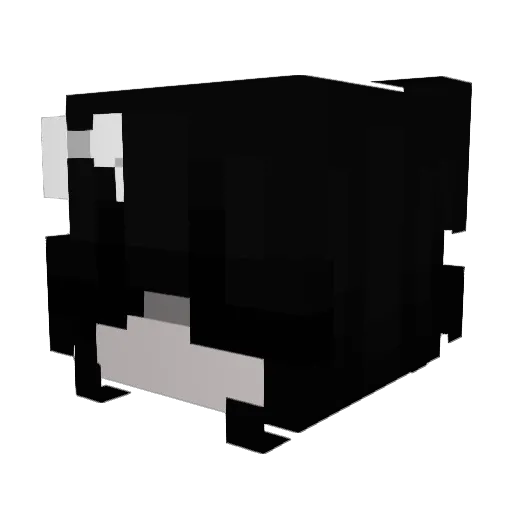 ddanik_ Minecraft avatar head, 3D render