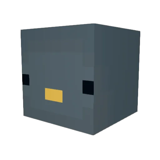 ddanlol01 Minecraft avatar head, 3D render