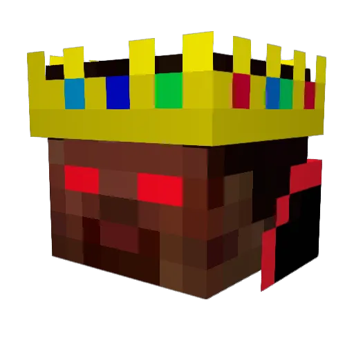 ddcross0726 Minecraft avatar head, 3D render