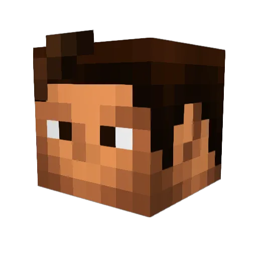 ddmars3lli Minecraft avatar head, 3D render