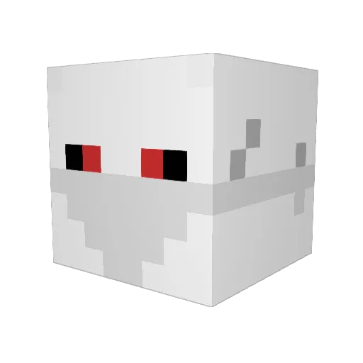 ddmcd1974 Minecraft avatar head, 3D render