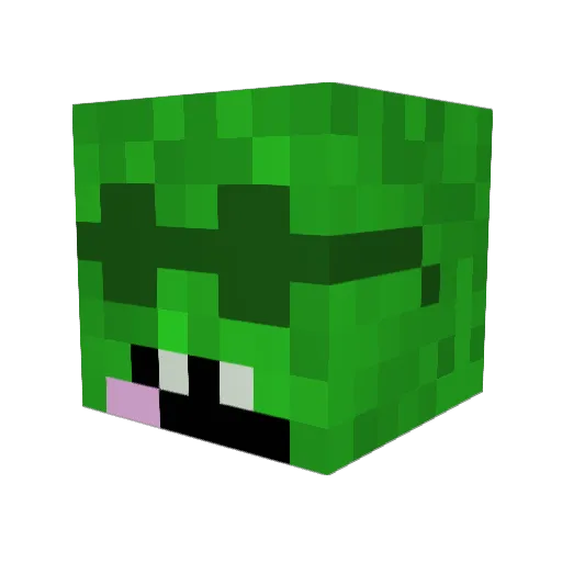 ddnester15 Minecraft avatar head, 3D render