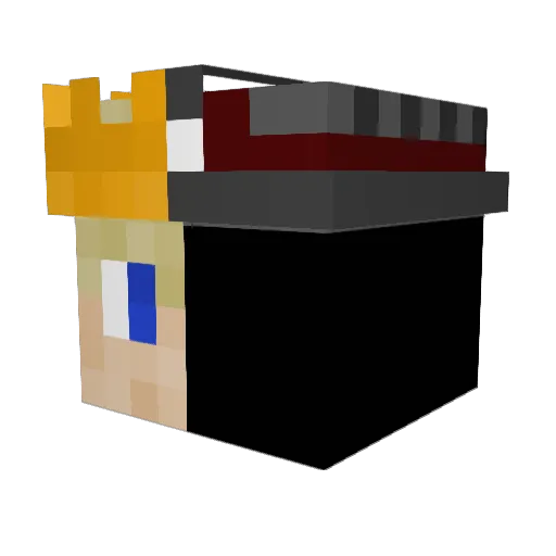 ddnsthelimitless Minecraft avatar head, 3D render