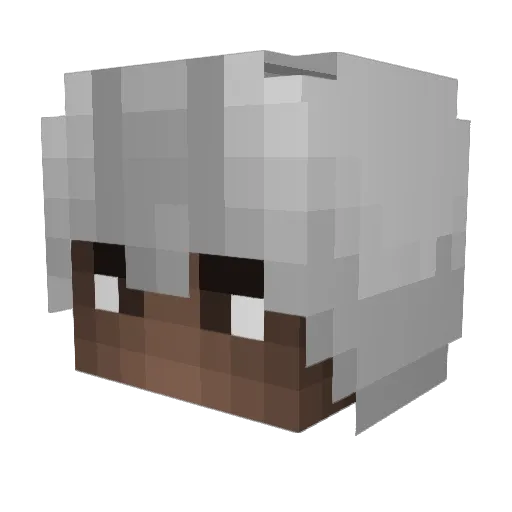 ddog09 Minecraft avatar head, 3D render