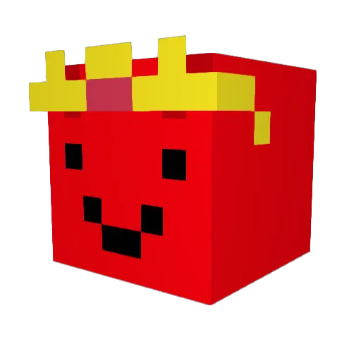 ddogxo Minecraft avatar head, 3D render