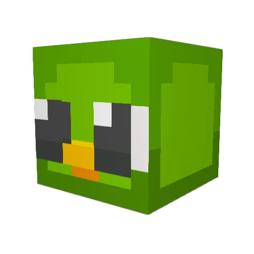 ddombc011 Minecraft avatar head, 3D render