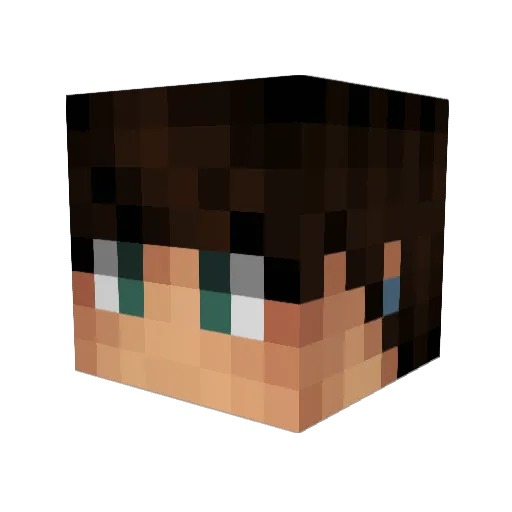 ddoum_PvP Minecraft avatar head, 3D render