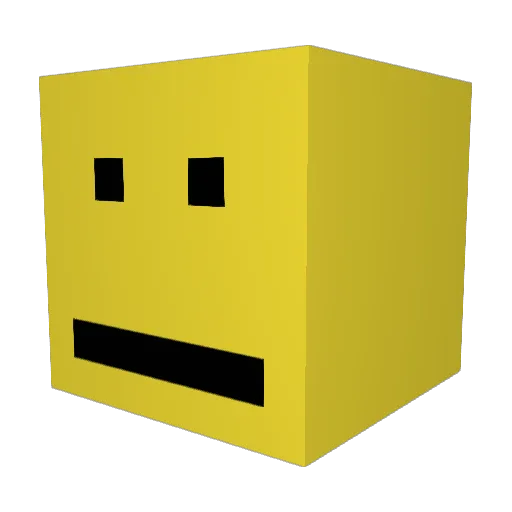 de1koo Minecraft avatar head, 3D render