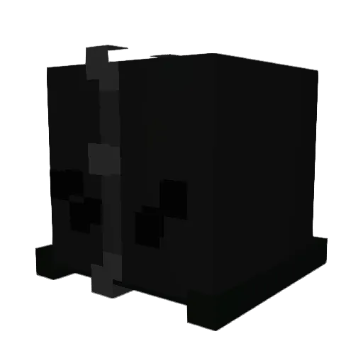 deacon6ix Minecraft avatar head, 3D render