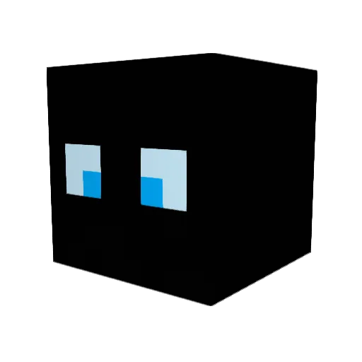 dead1221 Minecraft avatar head, 3D render
