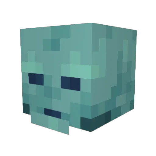 deadMatsy Minecraft avatar head, 3D render