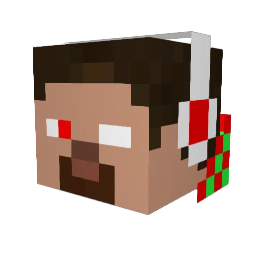 deadeye2755 Minecraft avatar head, 3D render