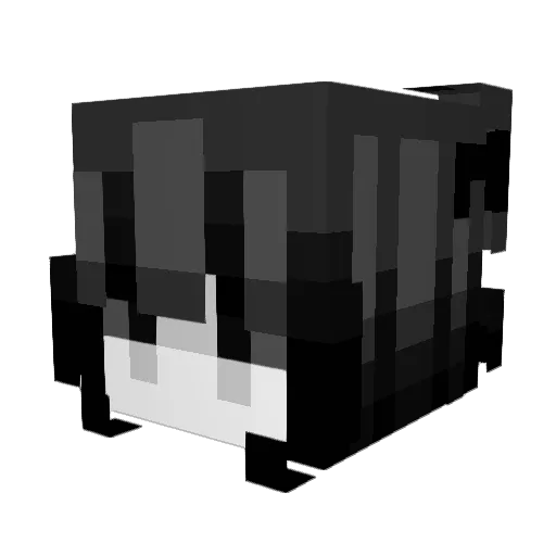 deadglr Minecraft avatar head, 3D render
