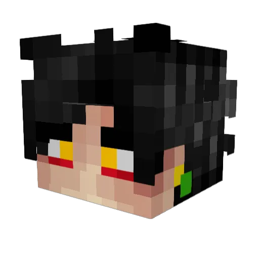 deadkiller986 Minecraft avatar head, 3D render
