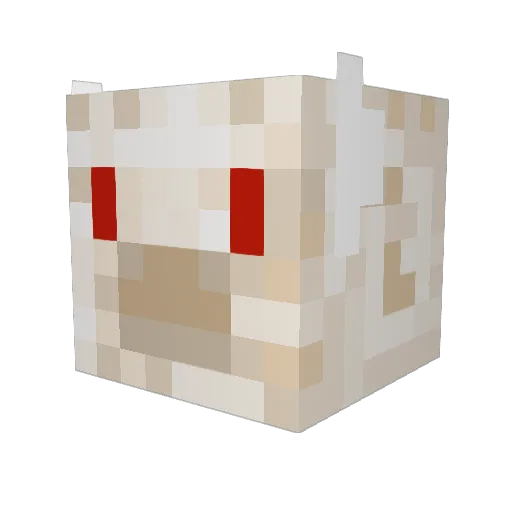 deadly_alpaca064 Minecraft avatar head, 3D render