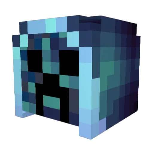 deadlycactus69 Minecraft avatar head, 3D render