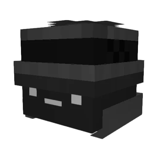deadlysosiska228 Minecraft avatar head, 3D render