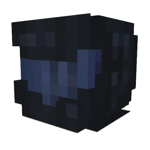 deadondelane Minecraft avatar head, 3D render