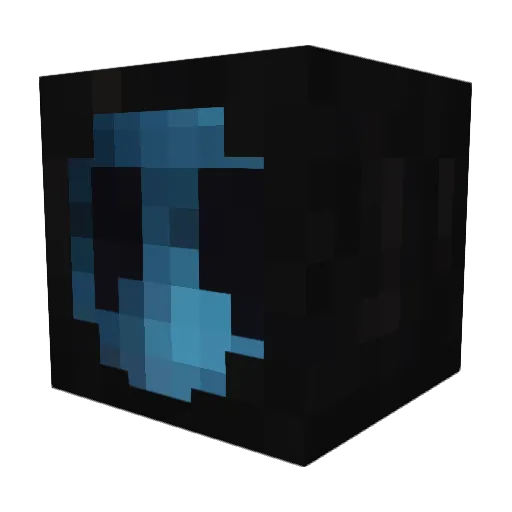 deadplayer555 Minecraft avatar head, 3D render