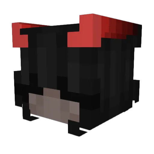 deadscotch Minecraft avatar head, 3D render