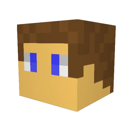 deadshot_fury Minecraft avatar head, 3D render