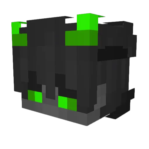 deadstars_85 Minecraft avatar head, 3D render