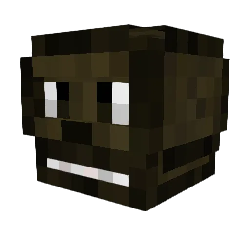 deamonmonkey03 Minecraft avatar head, 3D render