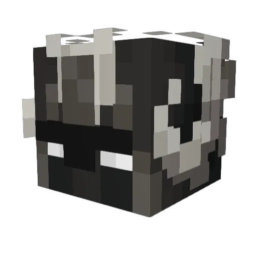 deanytoo Minecraft avatar head, 3D render