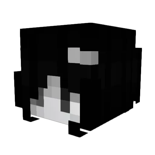 deardiary12 Minecraft avatar head, 3D render