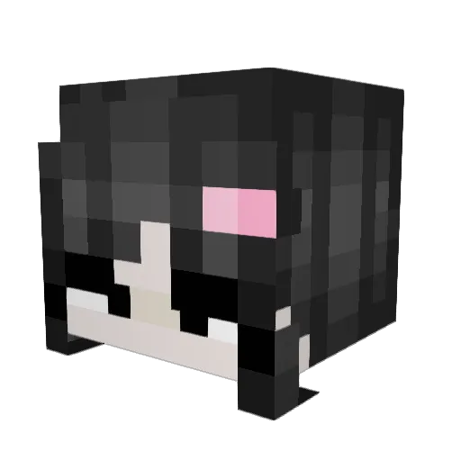 dearhalo Minecraft avatar head, 3D render