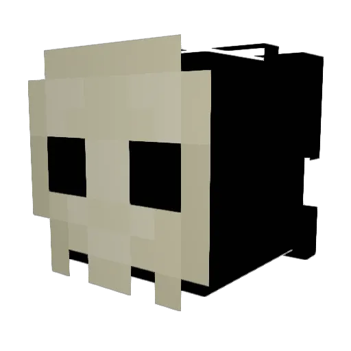 dearkavka Minecraft avatar head, 3D render