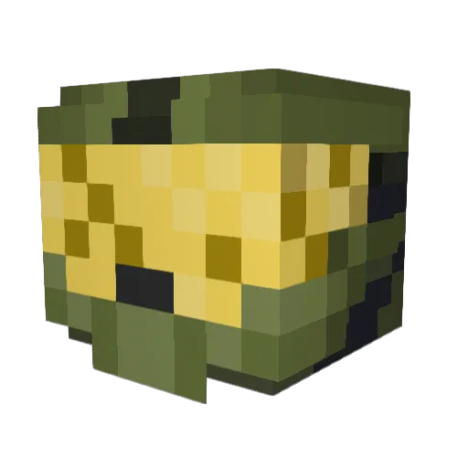 death234 Minecraft avatar head, 3D render