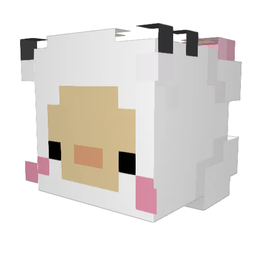 death_by_donut Minecraft avatar head, 3D render