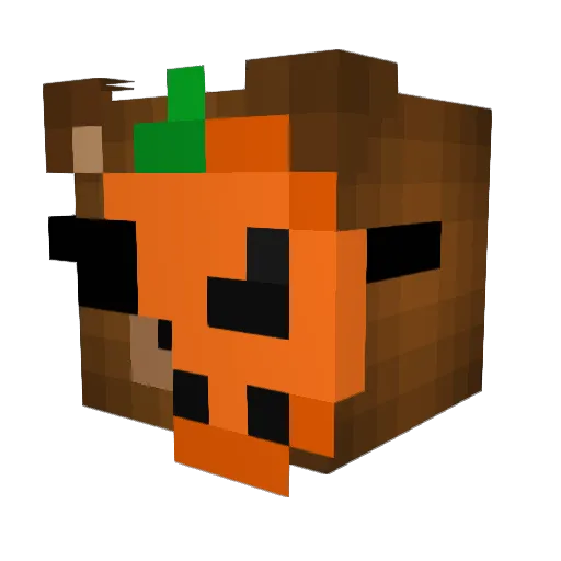 deathabv Minecraft avatar head, 3D render