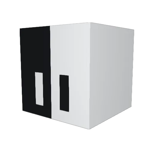 deathbringer2 Minecraft avatar head, 3D render