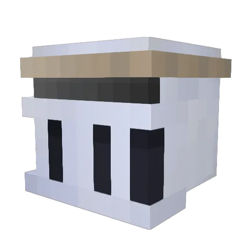 deathcon64 Minecraft avatar head, 3D render