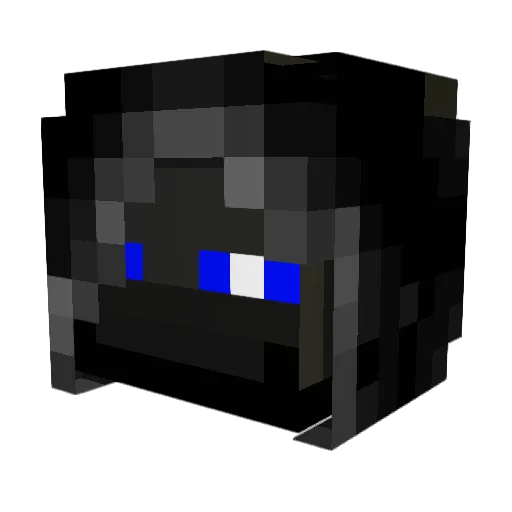 deathdeed Minecraft avatar head, 3D render