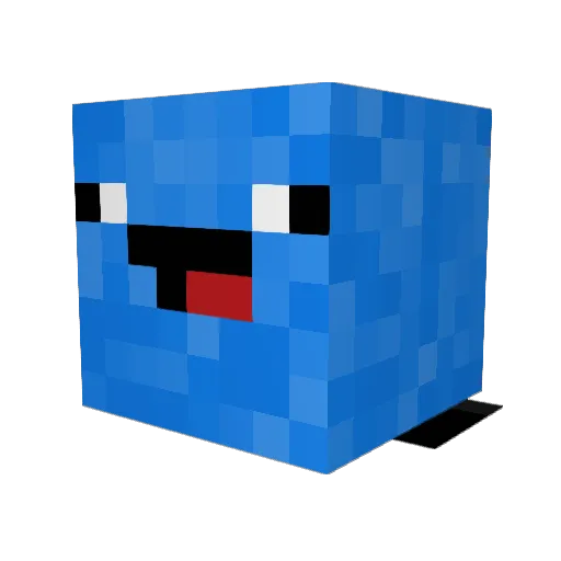 deathdrone5096 Minecraft avatar head, 3D render