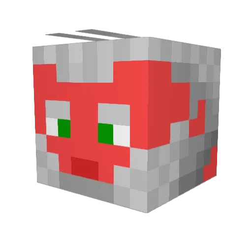 deathnight325 Minecraft avatar head, 3D render