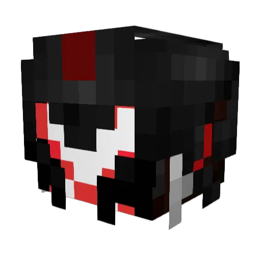 deathnight730 Minecraft avatar head, 3D render