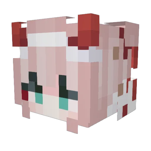 deathraid1025 Minecraft avatar head, 3D render