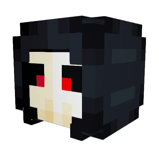 deathreaper1129 Minecraft avatar head, 3D render