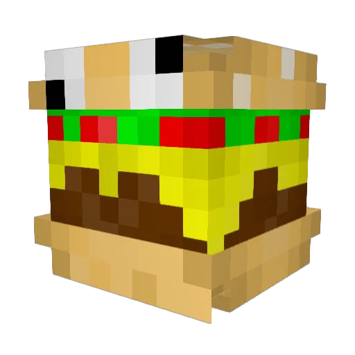 deathrecon01234 Minecraft avatar head, 3D render