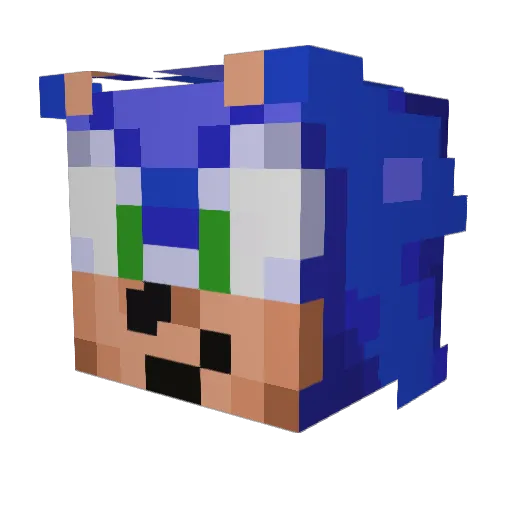deathskull2112 Minecraft avatar head, 3D render