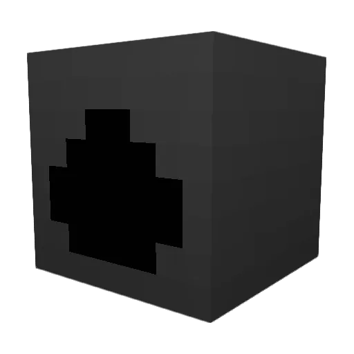 deathsredemption Minecraft avatar head, 3D render