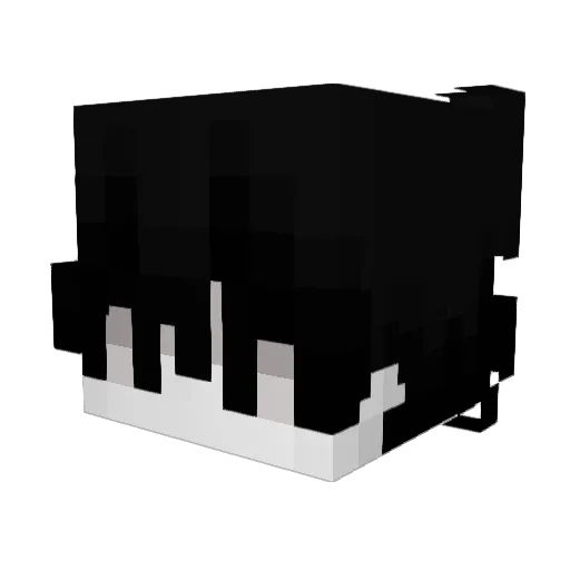 debonyun Minecraft avatar head, 3D render