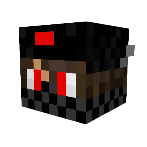 debrafayg007 Minecraft avatar head, 3D render