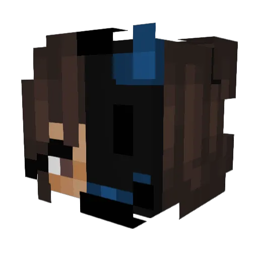 debruyne54 Minecraft avatar head, 3D render