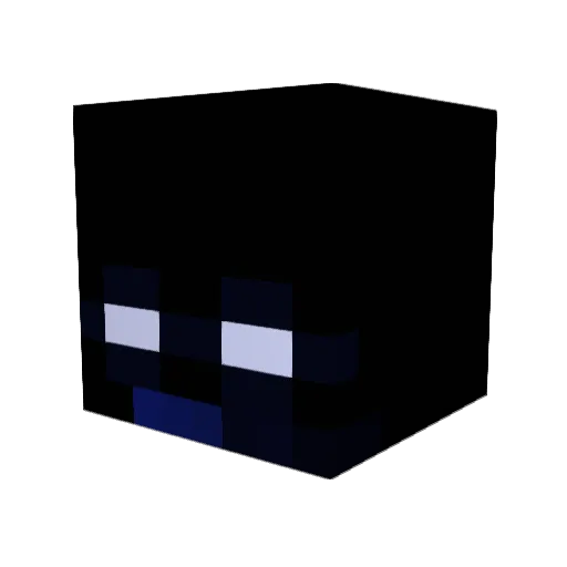 deceptiondive4 Minecraft avatar head, 3D render