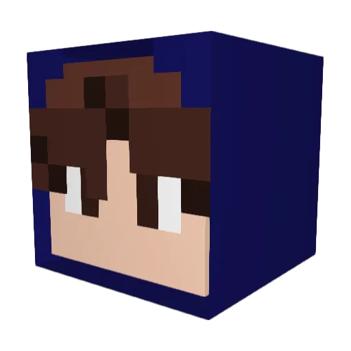 dechun_ernest Minecraft avatar head, 3D render